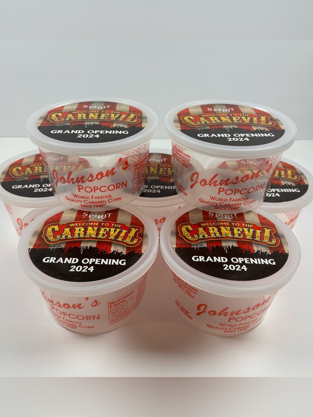 Spirit of Halloween 2024 CARNEVIL Container Grand Opening Promo Exclusive RARE